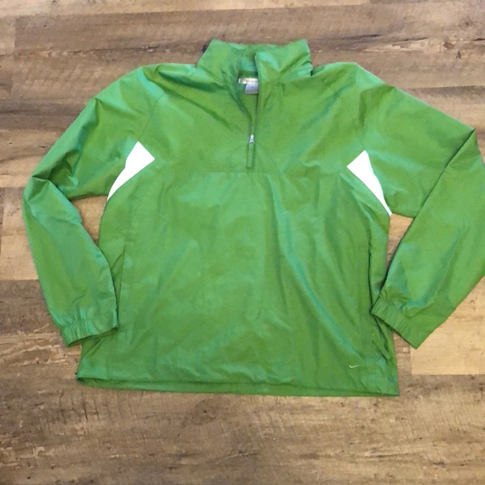 Light green Nike golf windbreaker